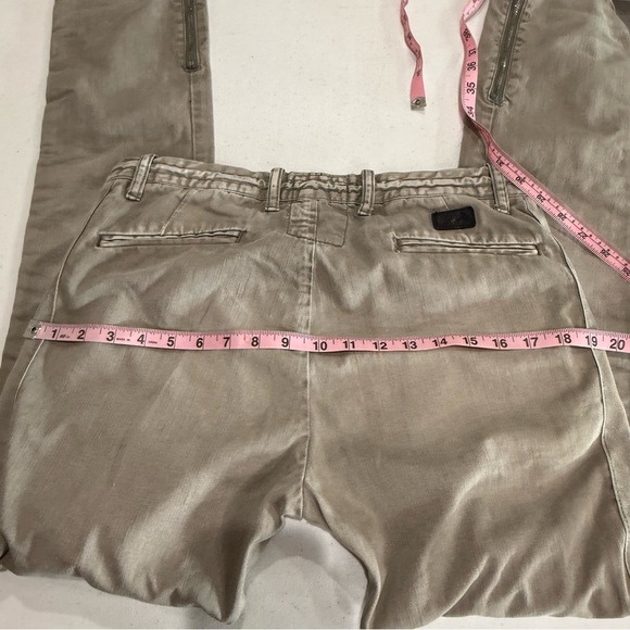 PRPS Slim Fit Cargo Jeans Faded Distressed Tan GorpCore Men’s Size 31W x 33L - Picture 11 of 16